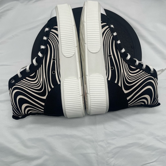 NEW PF Flyers Let It Flow Allston x Chillhouse Hi Top Platform Lace Up Shoes - Picture 9 of 9